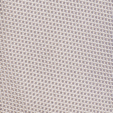 Krawatte - Grenadine Uni fine – Grigio argento