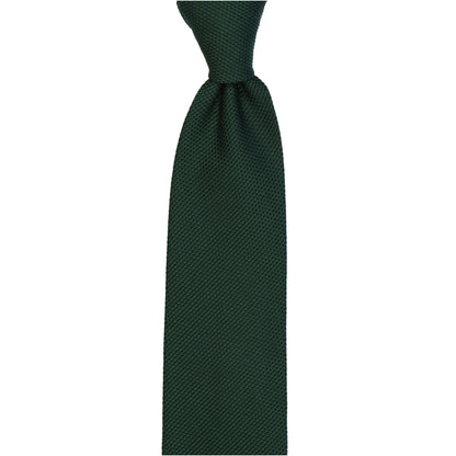 Krawatte - Grenadine Uni fine – Verde abete