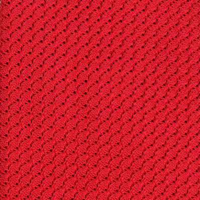Krawatte - Grenadine uni fine – rosso