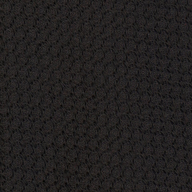 Krawatte - Grenadine uni fine – ruvido nero