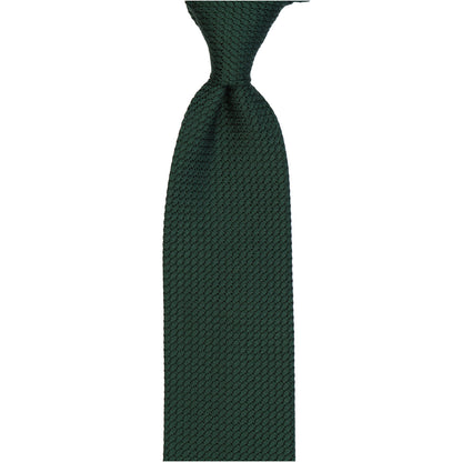 Krawatte - Grenadine Uni grande - Verde abete