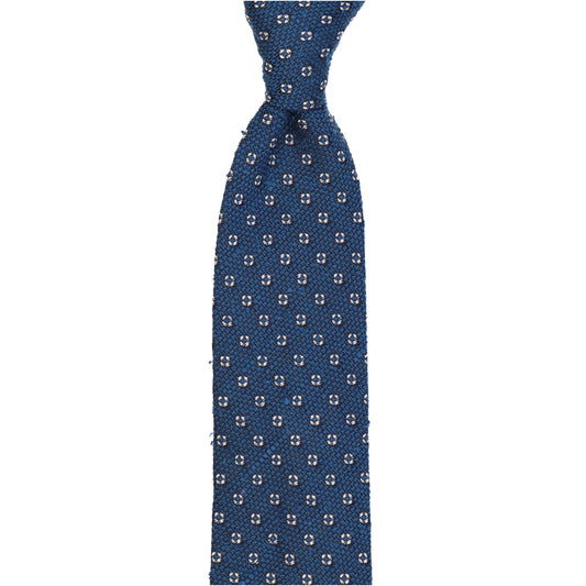 Grenadine stelle di seta - stelle blu