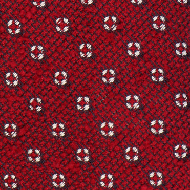 Grenadine Stelle di Seta - rosso rubino