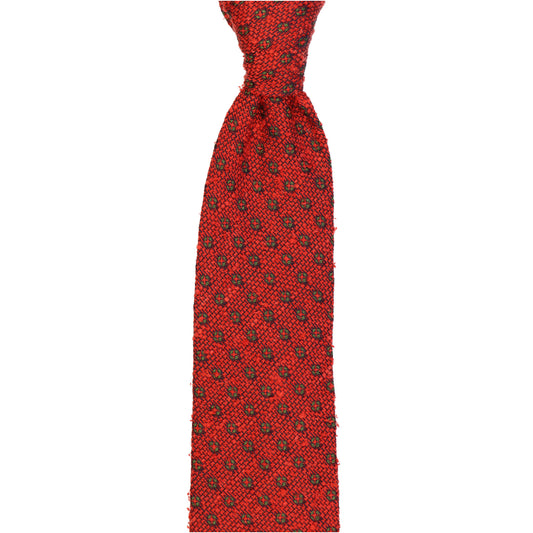 Grenadine stelle di seta - accento di terracotta