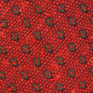 Grenadine stelle di seta - accento di terracotta