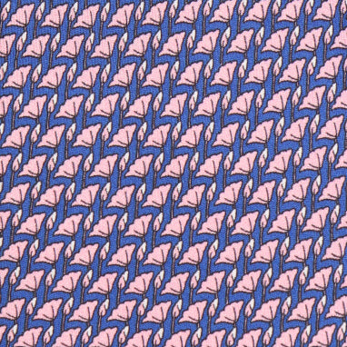 Ginko Motiv – The Kyoto Pattern - Blu notte & rosa