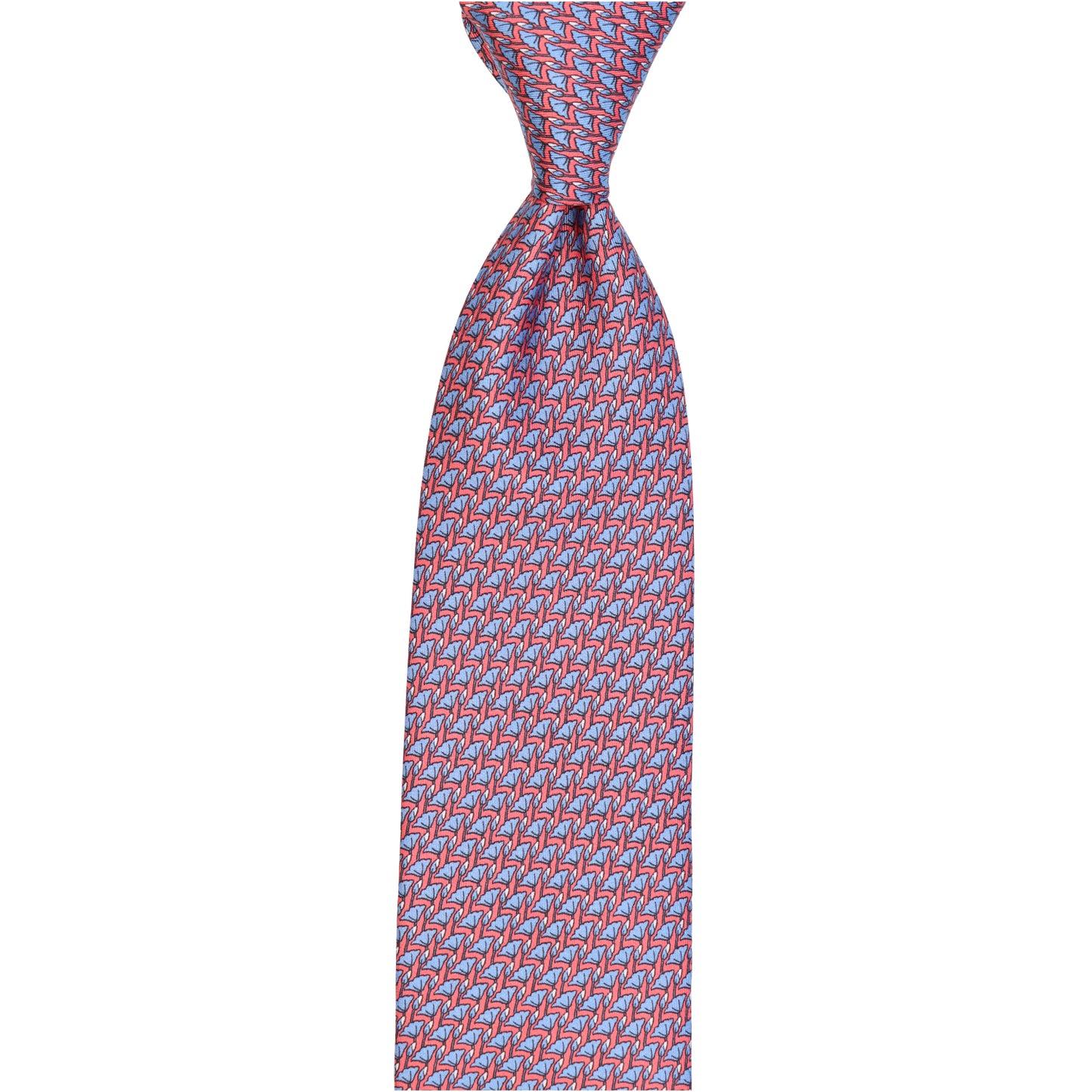 Ginko Motiv The Kyoto Pattern - Azzurro cielo & corallo