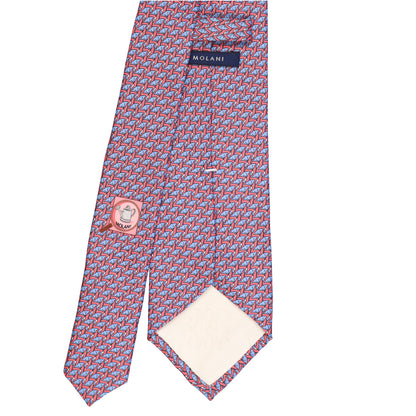 Ginko Motiv The Kyoto Pattern - Azzurro cielo & corallo