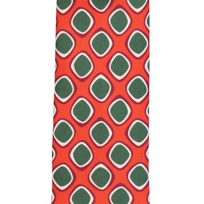 Quadro di seta – die Kunst präziser Eleganz - Arancione ruggine