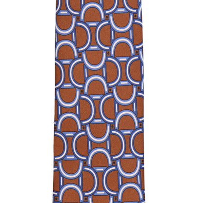 Krawatte - Arco sella – Eleganz der Form in Bewegung - Marrone cioccolato