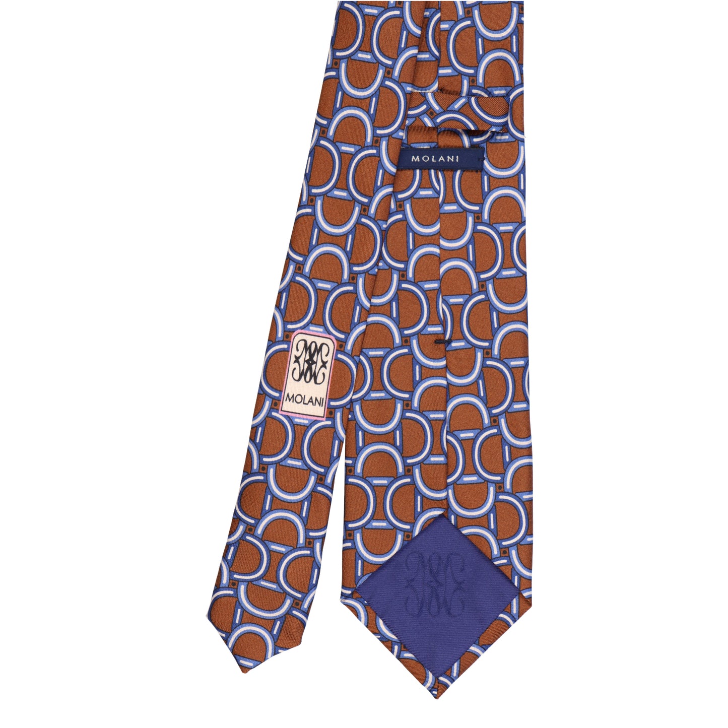 Krawatte - Arco sella – Eleganz der Form in Bewegung - Marrone cioccolato