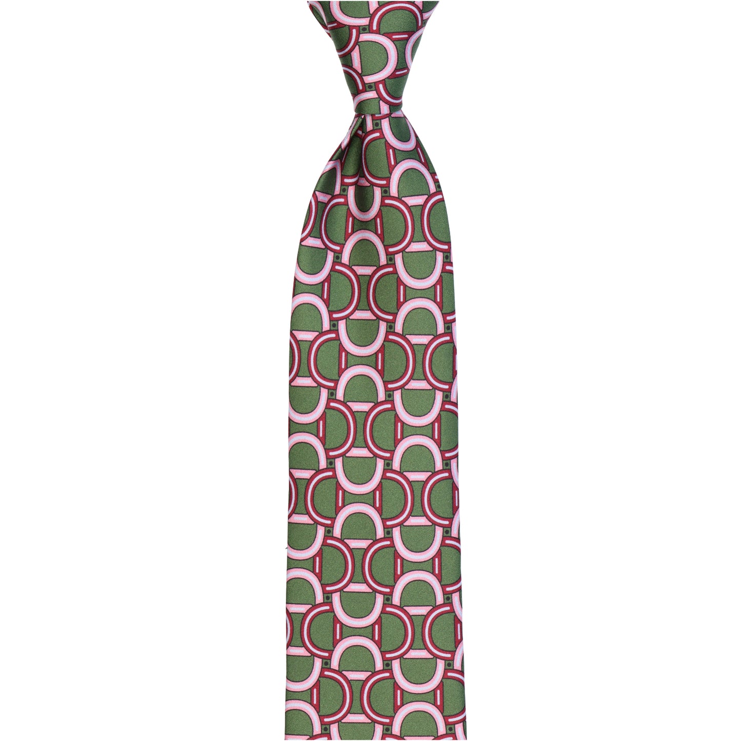 Arco sella – Eleganz der Form in Bewegung - Verde oliva con rosa