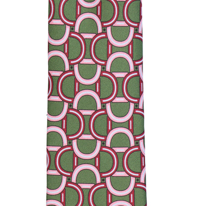 Arco sella – Eleganz der Form in Bewegung - Verde oliva con rosa