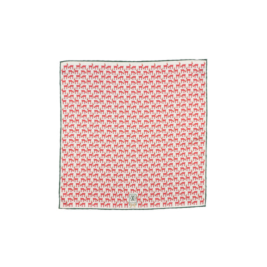 Pochette - Renna – Festliche Eleganz mit Rentier-Charme - Bianco crema