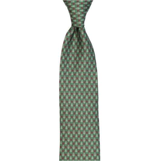 Krawatte - Albero di Natale -  Weihnachtliche Eleganz - Verde abete